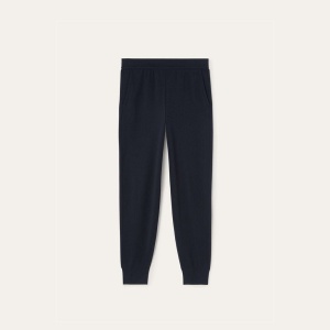 brunello cucinelli wool knit trousers